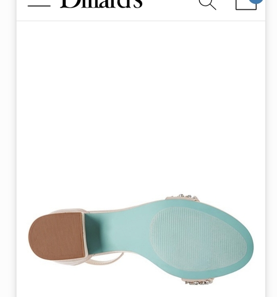 Betsey Johnson Mel heels, Champagne, NIB - Picture 7 of 9